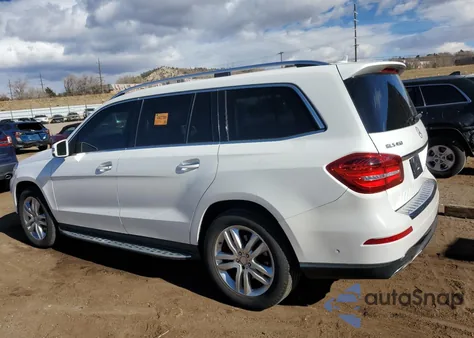 2017 Mercedes-Benz Gls 450 4Matic z USA, uszkodzony, nr VIN 4JGDF6EE7HA821301